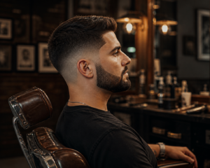 corte e barba em Braga feito por barbeiro profissional na Barbearia 27 de Agosto