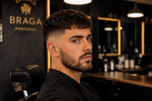 cortes masculinos em Braga 2026 na Barbearia 27 de Agosto