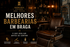 melhores barbearias em Braga interior da Barbearia 27 de Agosto capa